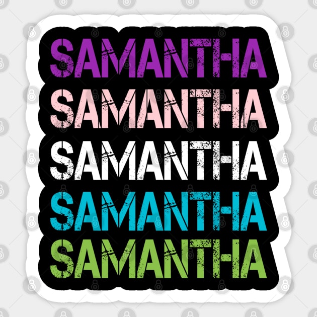 Samantha Sticker by Arinsrabecikalan